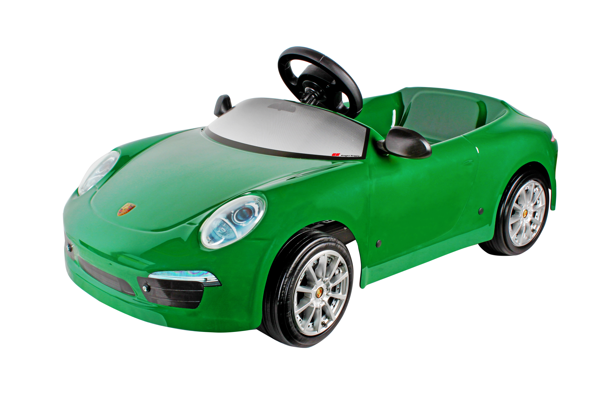 保時捷911跑車-綠